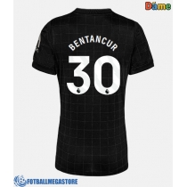 Fotballdrakt Dame Tottenham Hotspur Rodrigo Bentancur #30 Bortedrakt 2025-26 Kortermet